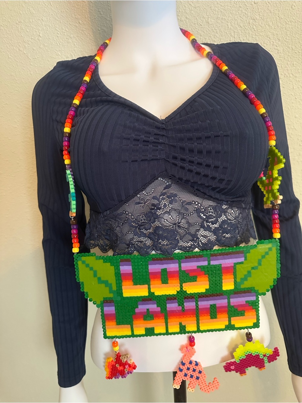 Colorful 'Lost Lands' Beaded Kandi